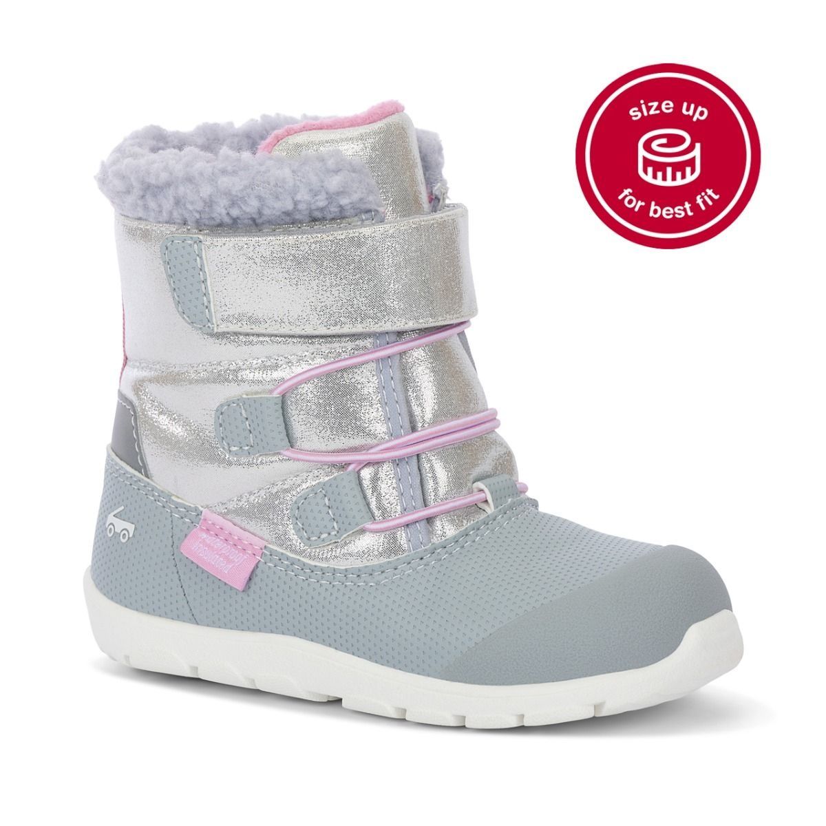 See Kai Run Gilman WP/IN Silver Shimmer