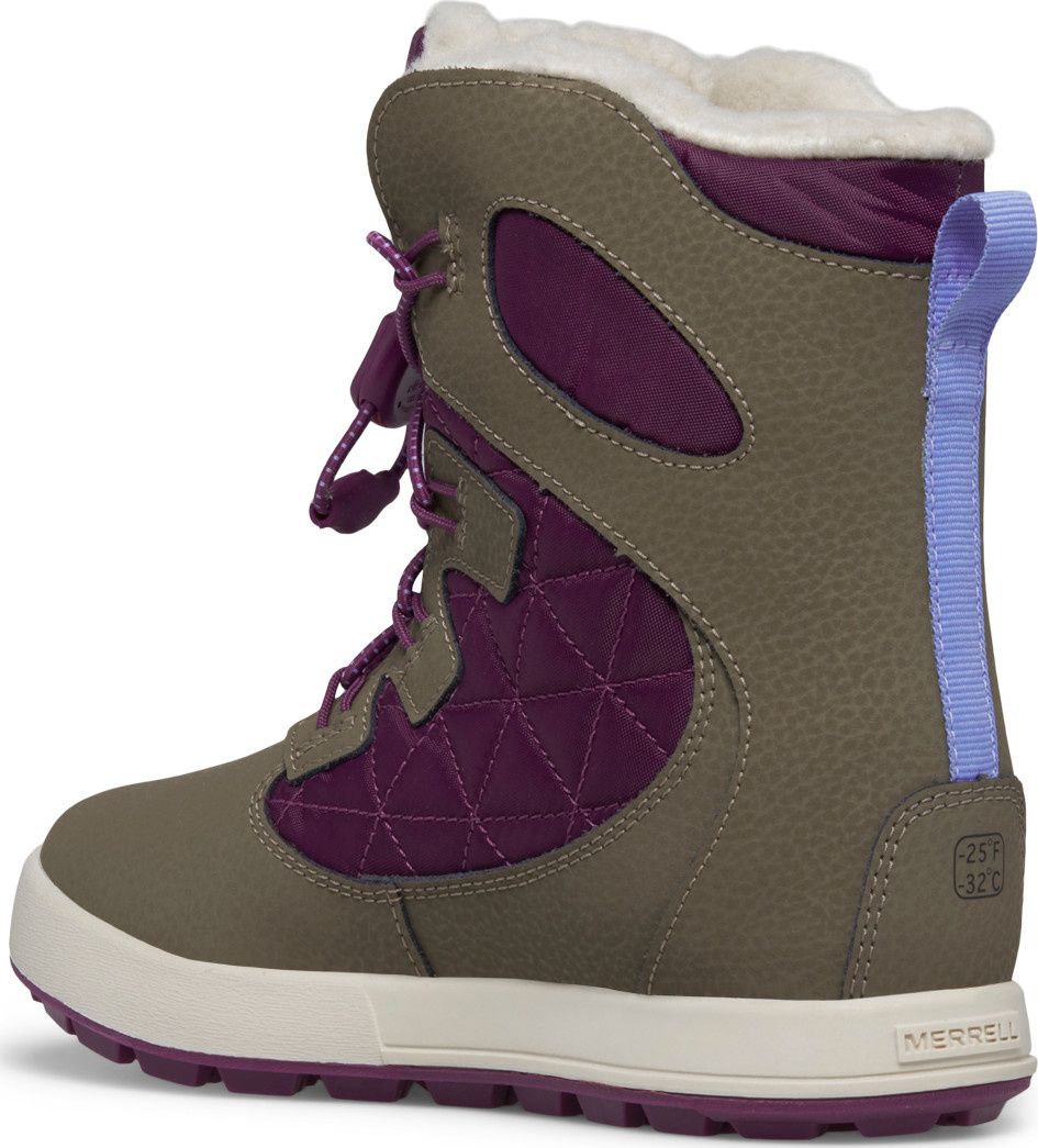 Merrell Snow Bank 4.0 Waterproof Truffle/Plum Cozy