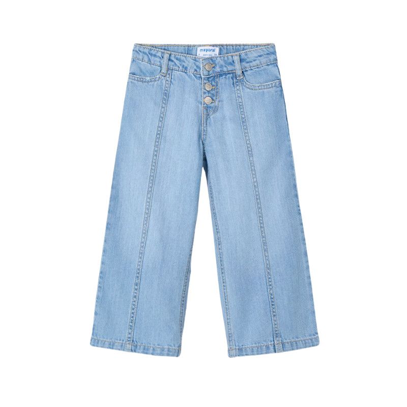 Mayoral 3558 Denim Pants, Color: Light, Size: 3