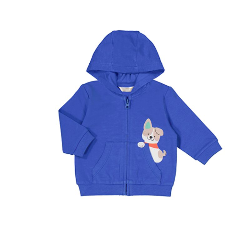 Mayoral 1803 Hoody Dogs Klein Blue