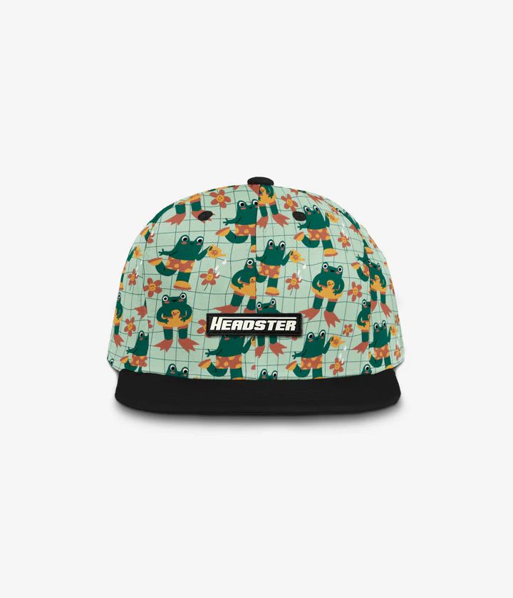 Headster Snapback Cap Toad Afloat Pearl Harvest