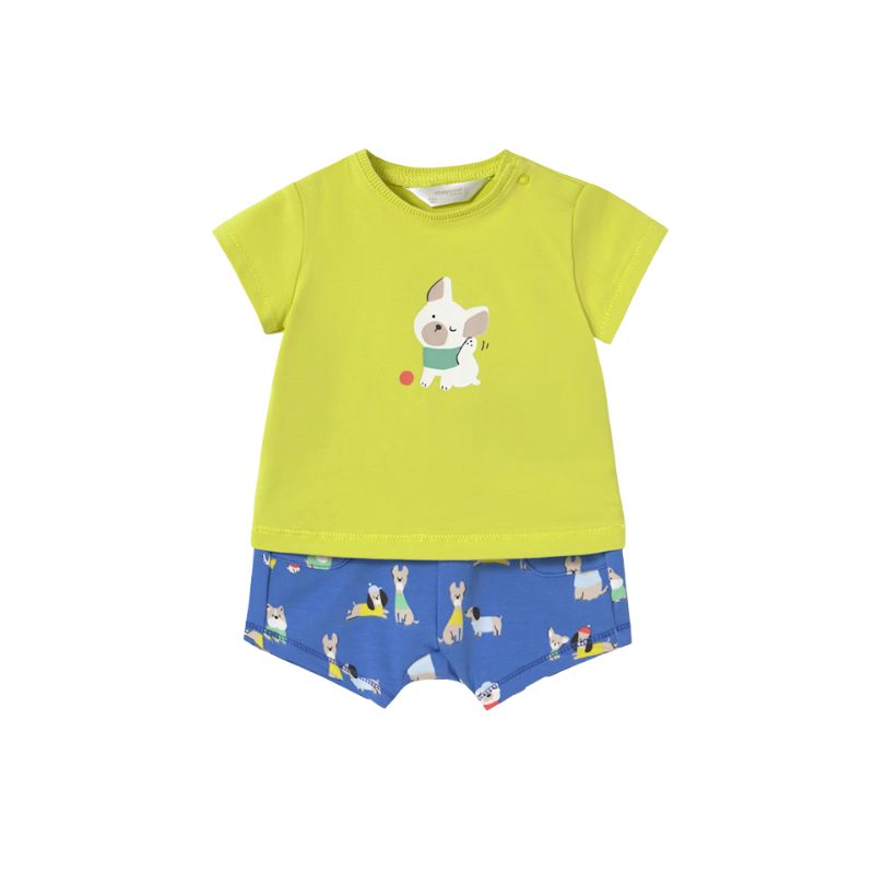 Mayoral 1206 Short Trousers Set Klein Blue