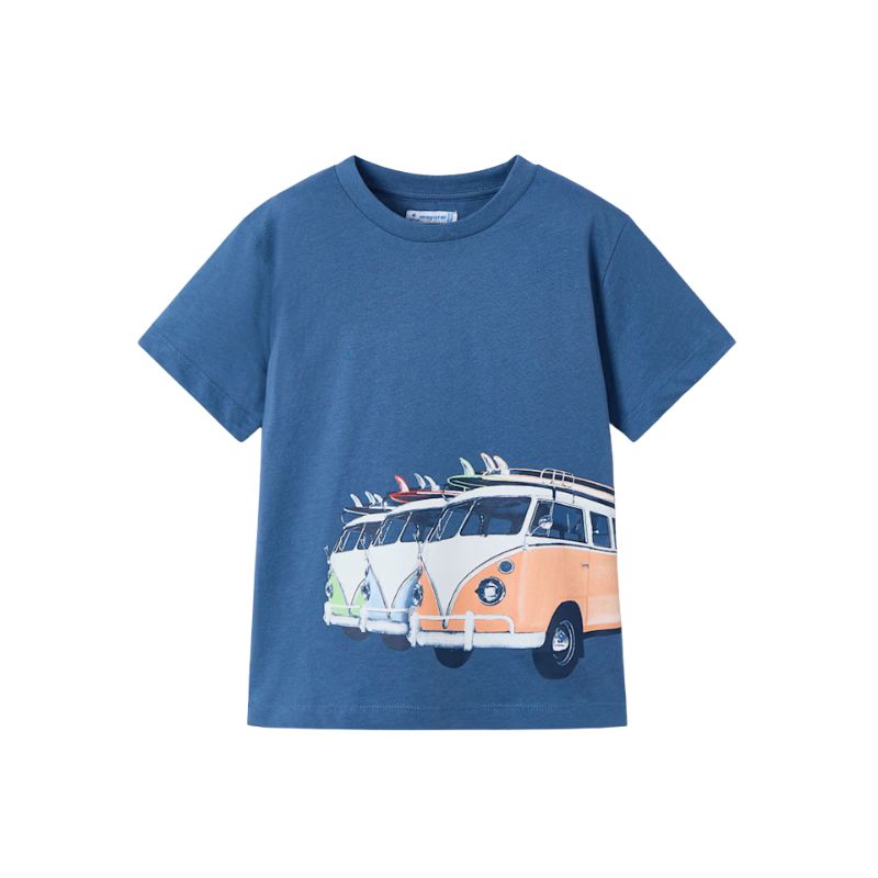 Mayoral 3047 S/S T-Shirt Surf Blue