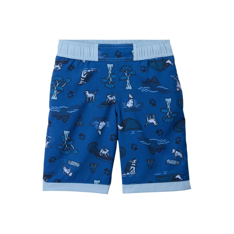 Columbia Sandy Shores Boardshort Mountain Blue Trail Tails, Ripple Blue