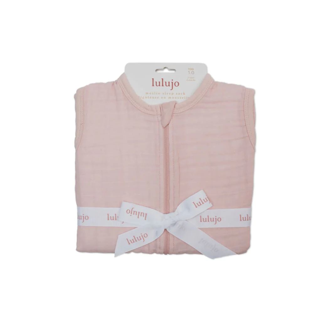 Lulujo Cotton Sleep Sack 1.0 TOG Ballet Slipper