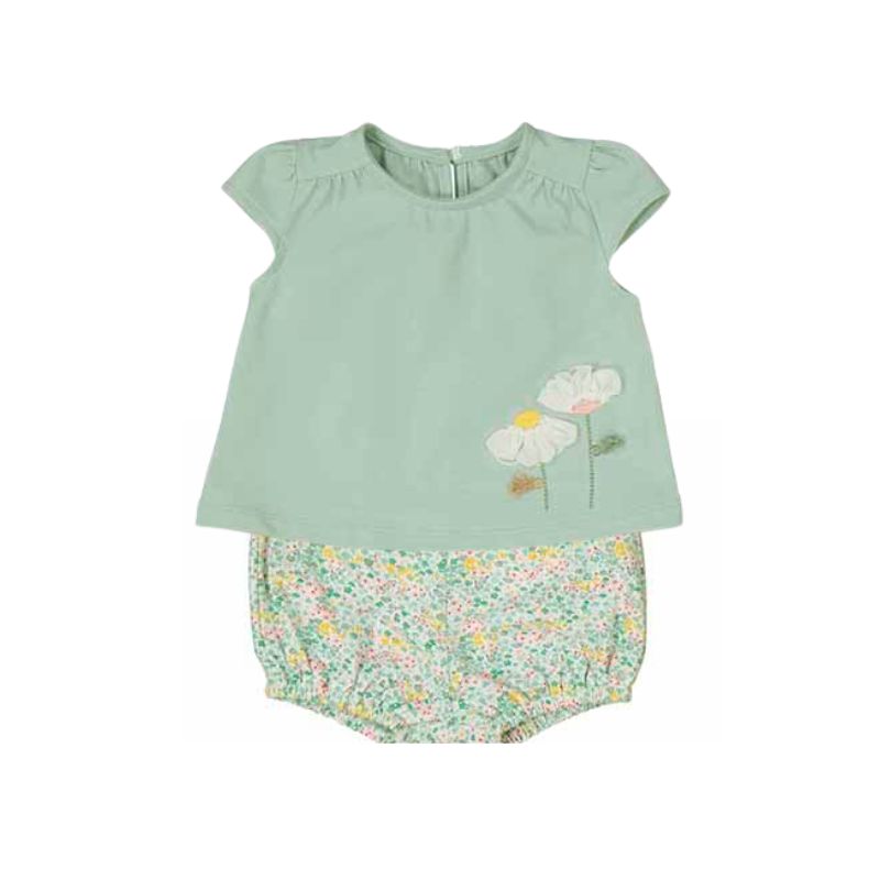 Mayoral 1663 2Pc Top/Short Set