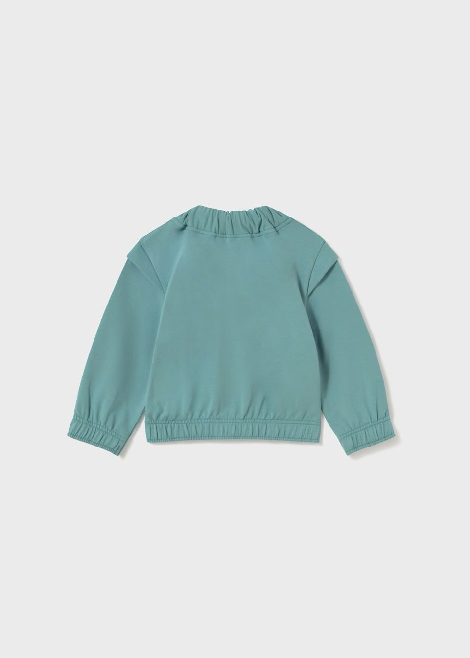 Mayoral 1462 Fleece Zip Up Emerald