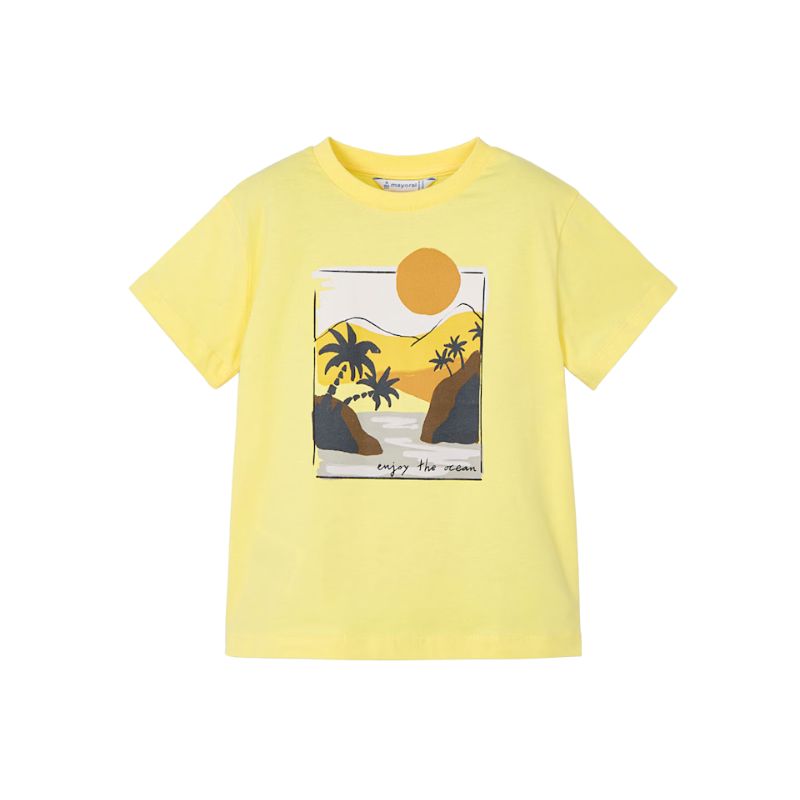 Mayoral 3034 S/S T-Shirt Ocean Yellow