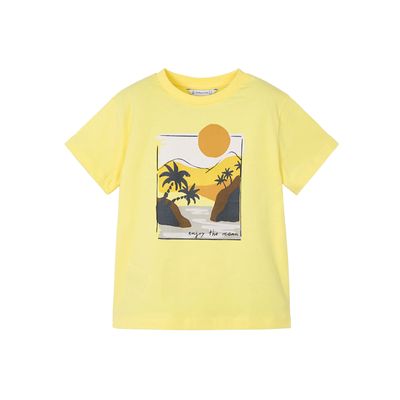 Mayoral 3034 S/S T-Shirt Ocean Yellow