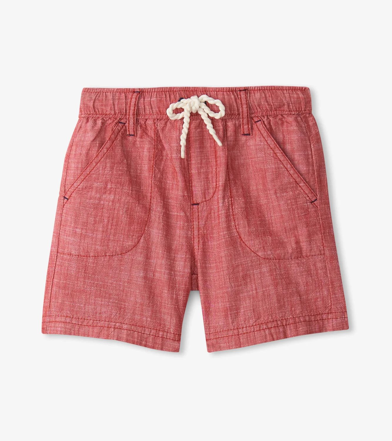 Hatley Nautical Chambray Woven Short Chrysanthemum