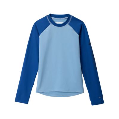 Columbia Sandy Shores Long Sleeve Sunguard Ripple Blue, Mountain Blue