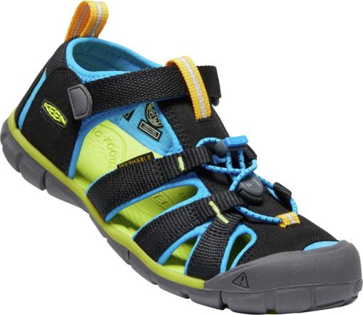 Keen Seacamp II CNX Black/Brilliant Blue, Size: 11