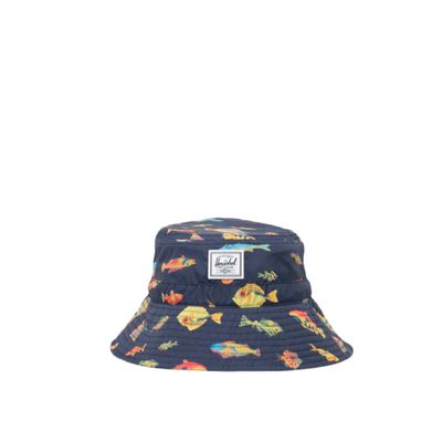 Herschel Beach Uv Toddler Bucket Hat Something Fishy
