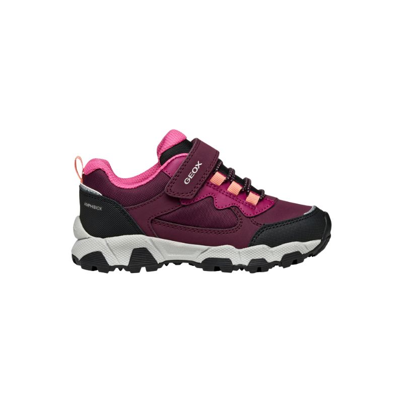 Geox Jr Magnetar Runner Bordeaux