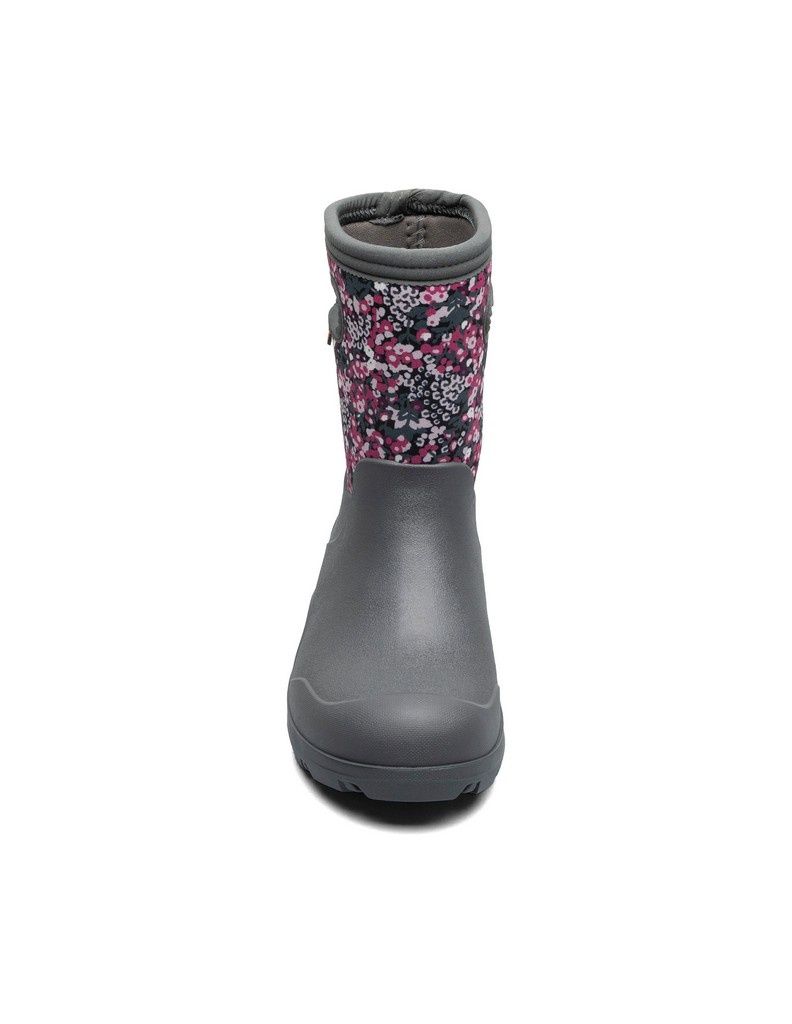 Bogs York Seamless Impressionist Floral Grey Multi