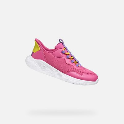 Geox Jr Sprintye Runner Fuchsia/Violet