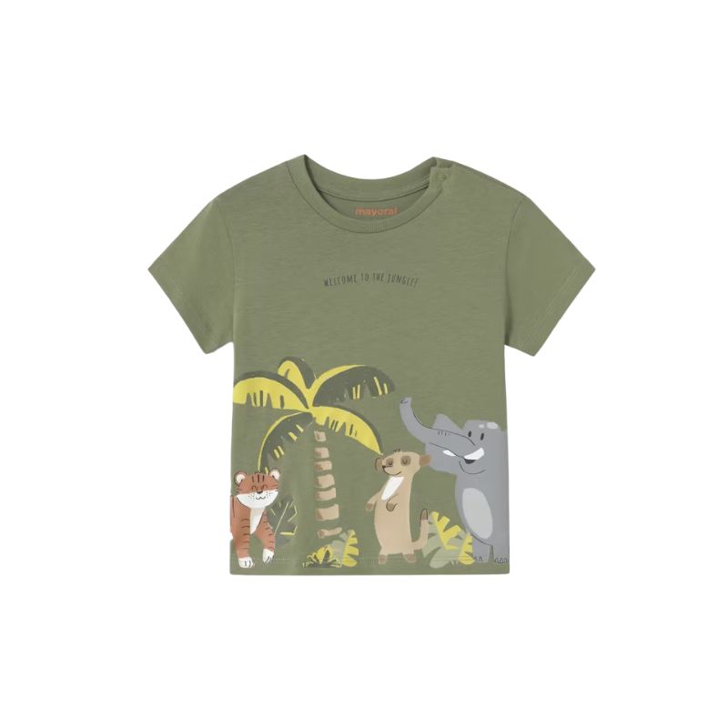 Mayoral 1057 S/S T-Shirt Safari Sage