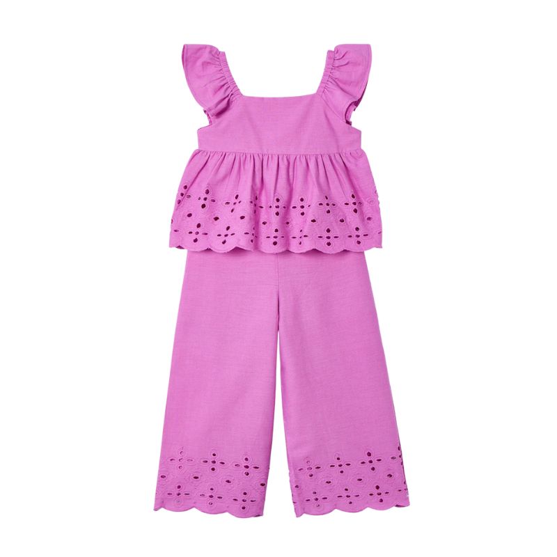 Mayoral 3561 Pants Set Orchid