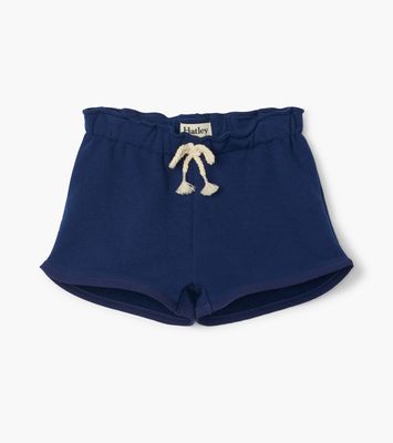 Hatley French Terry Paper Bag Short Navy