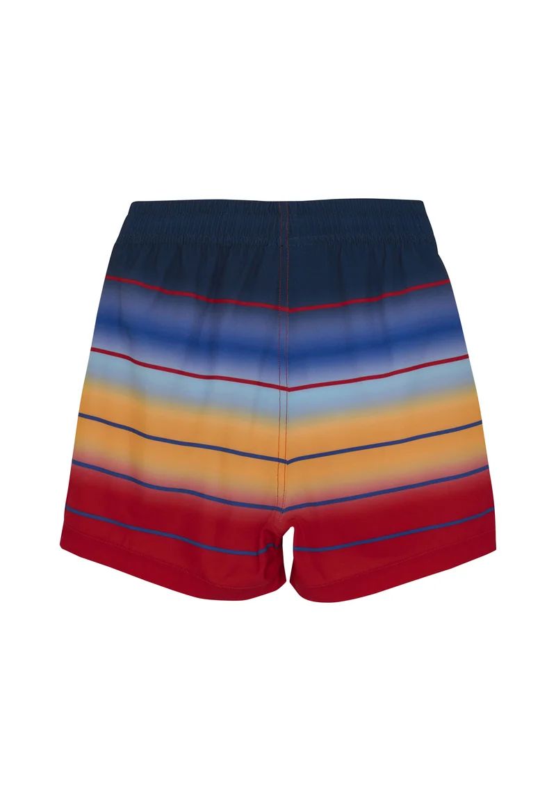 Color Kids Swim Shorts Stripes Red