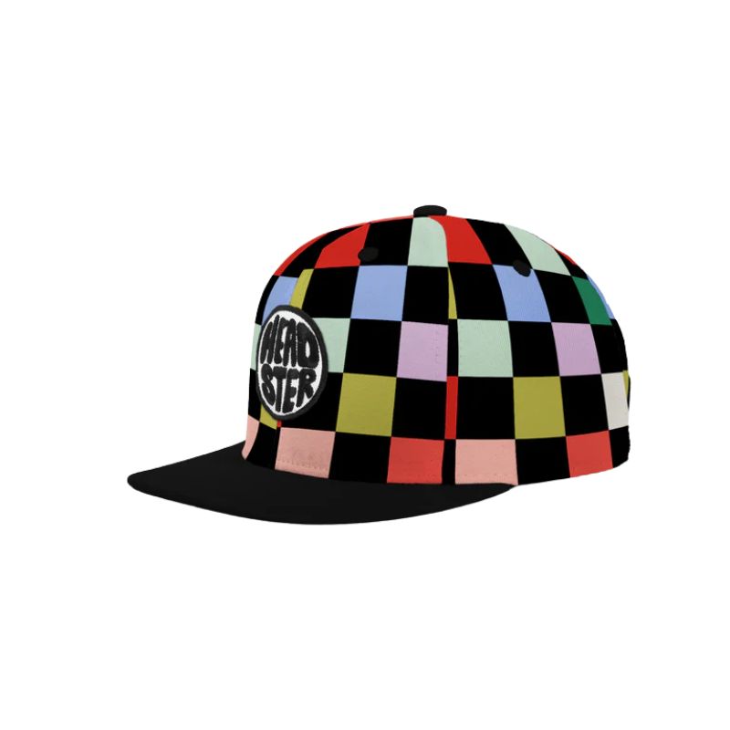 Headster Snapback Cap Colorburst Black