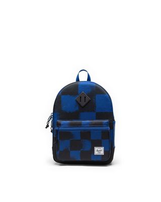 Herschel Heritage Youth Backpack Stencil Checker Sodalite Blue