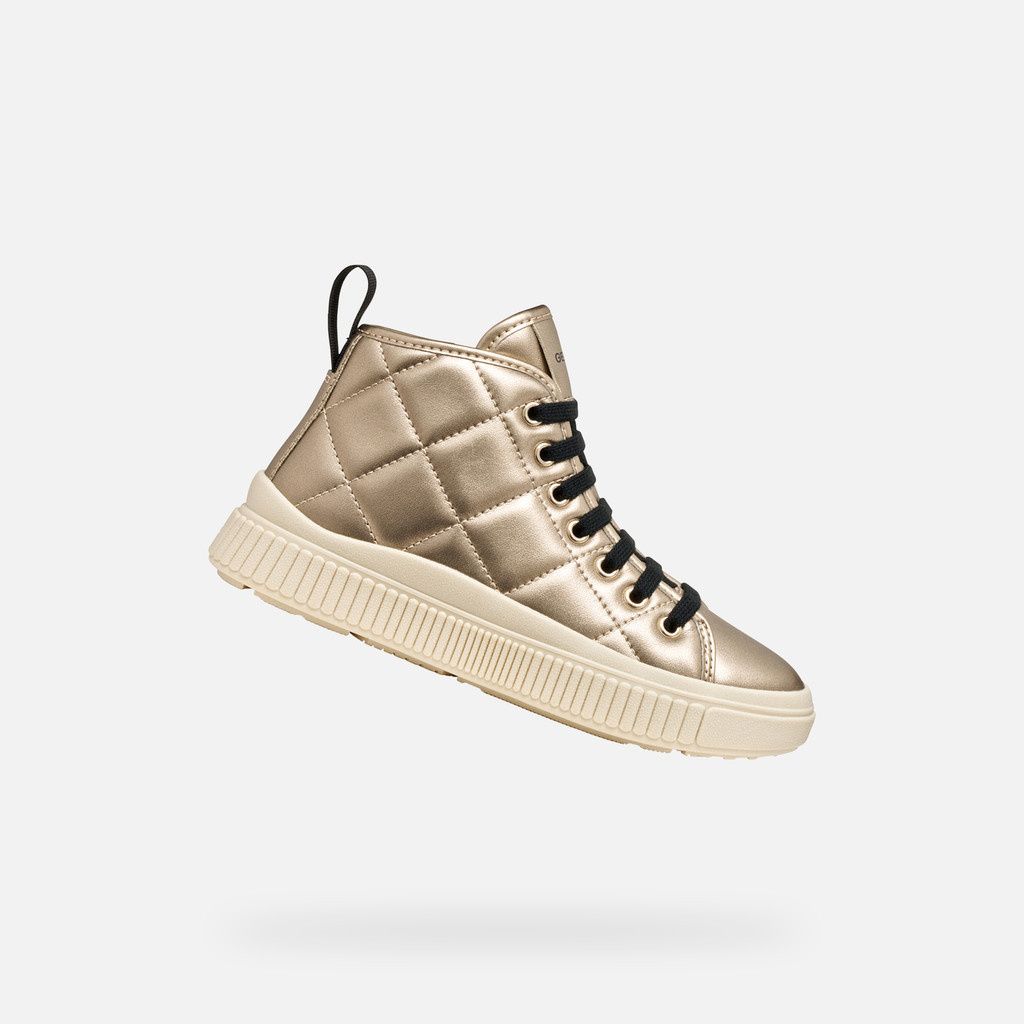Geox Jr Laquinny Runner Platinum