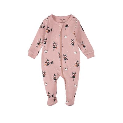 Petit Lem Glow in The Dark Witches Sleeper Pink