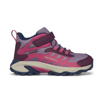 Merrell Moab Speed Mid 2 A/C Waterproof Berry/Navy