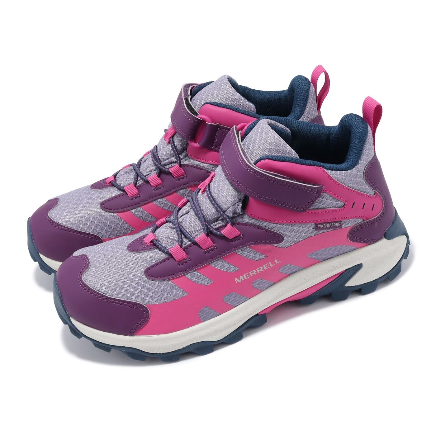 Merrell Moab Speed Mid 2 A/C Waterproof Berry/Navy