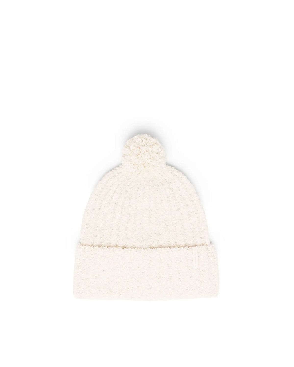 Herschel Boucle Pom Solid Beanie, Color: Vintage White