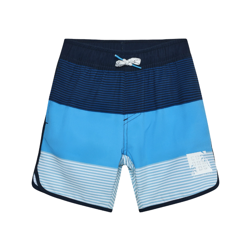 Color Kids Swim Shorts Long Stripes