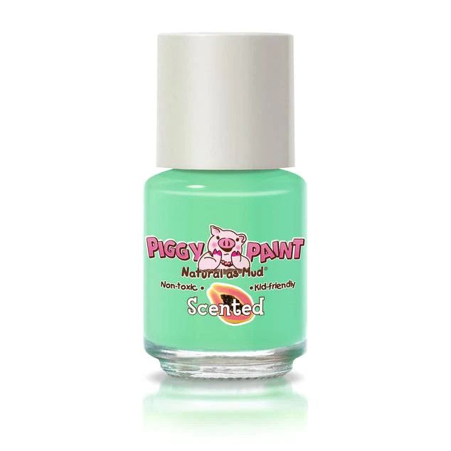 Piggy Paint Mini Scented Polish Papaya Party 0.25 fl/oz