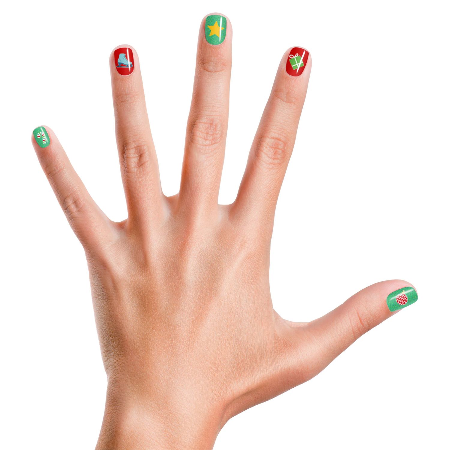 Piggy Paint Nail Art Christmas