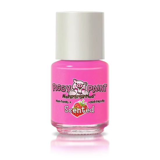 Piggy Paint Mini Scented Polish Sassy Strawberry 0.25 fl/oz