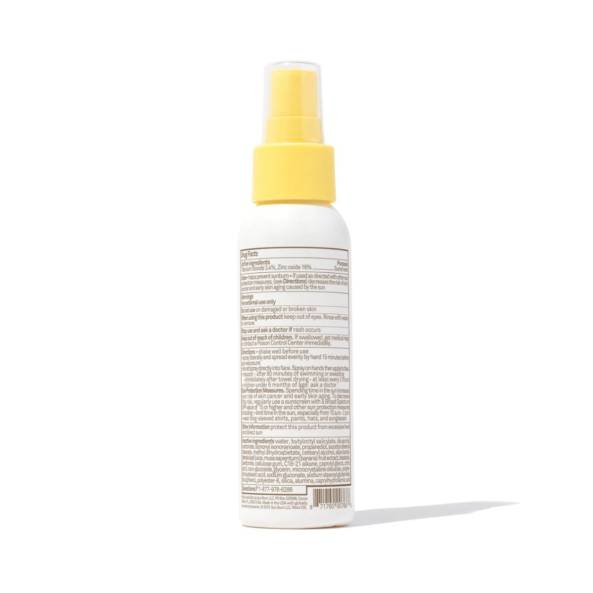Baby Bum Suncreen Spray SPF 50 3oz Mineral