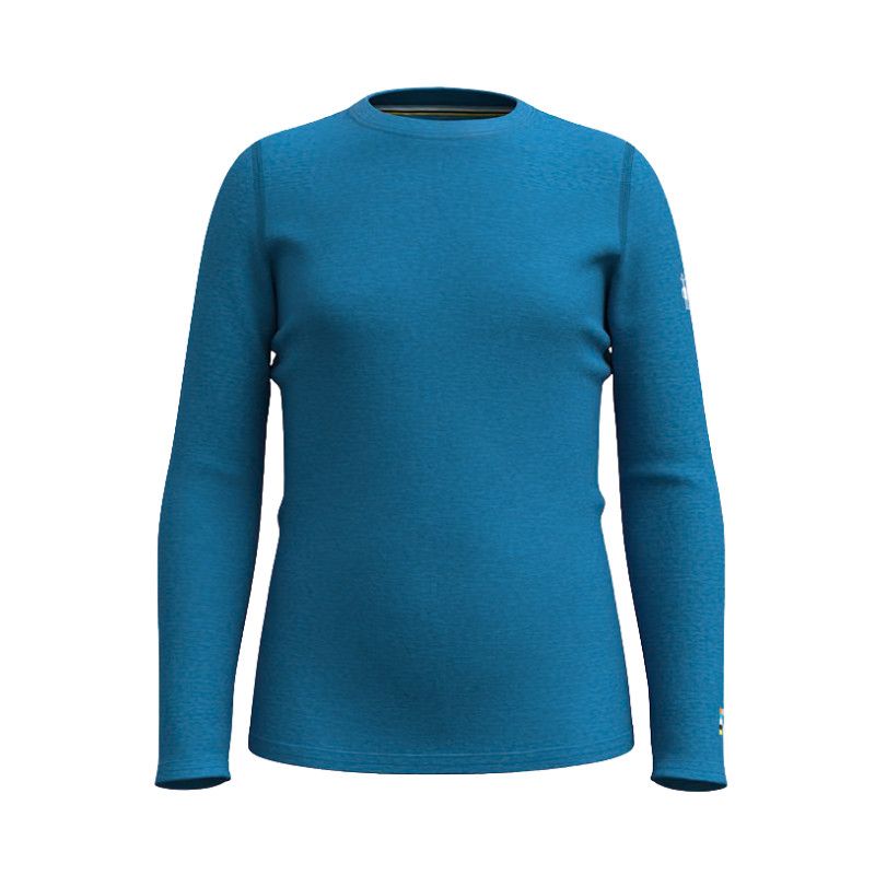 Smartwool Thermal Baselayer Shirt Nival Blue Heather