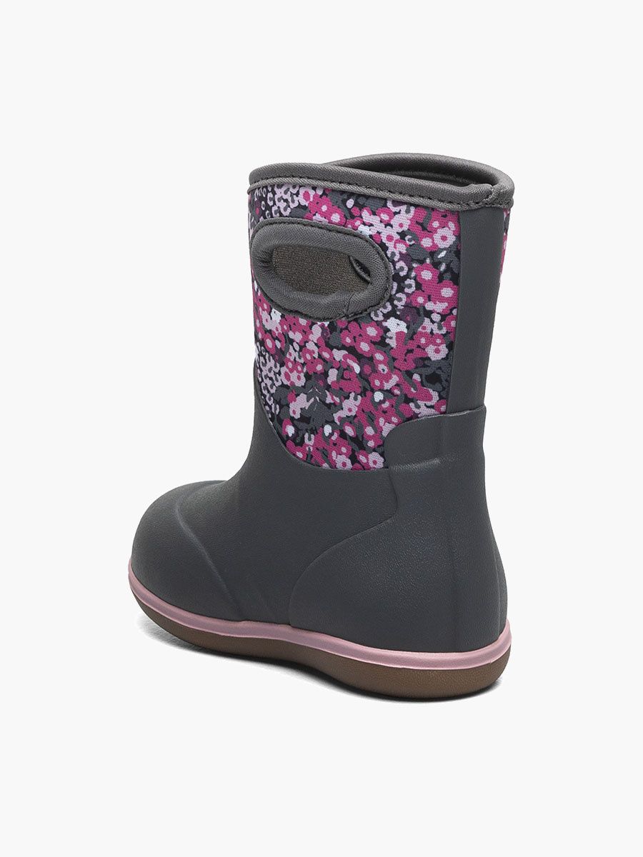 Bogs Baby Classic Impressionist Floral Dark Grey Multi