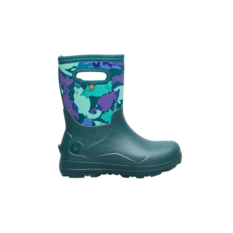 Bogs York Seamless Catmo Teal Multi