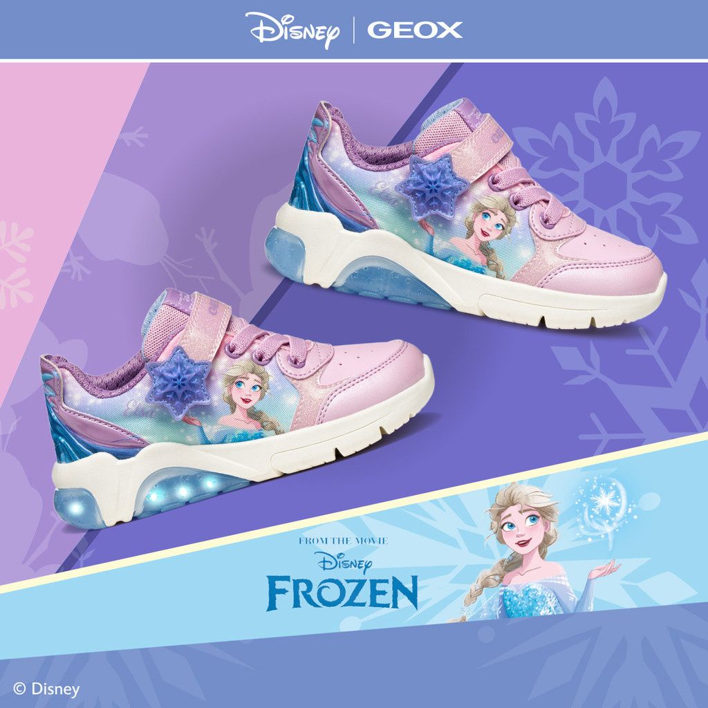 Geox Jr Fadinlight Runner Pink