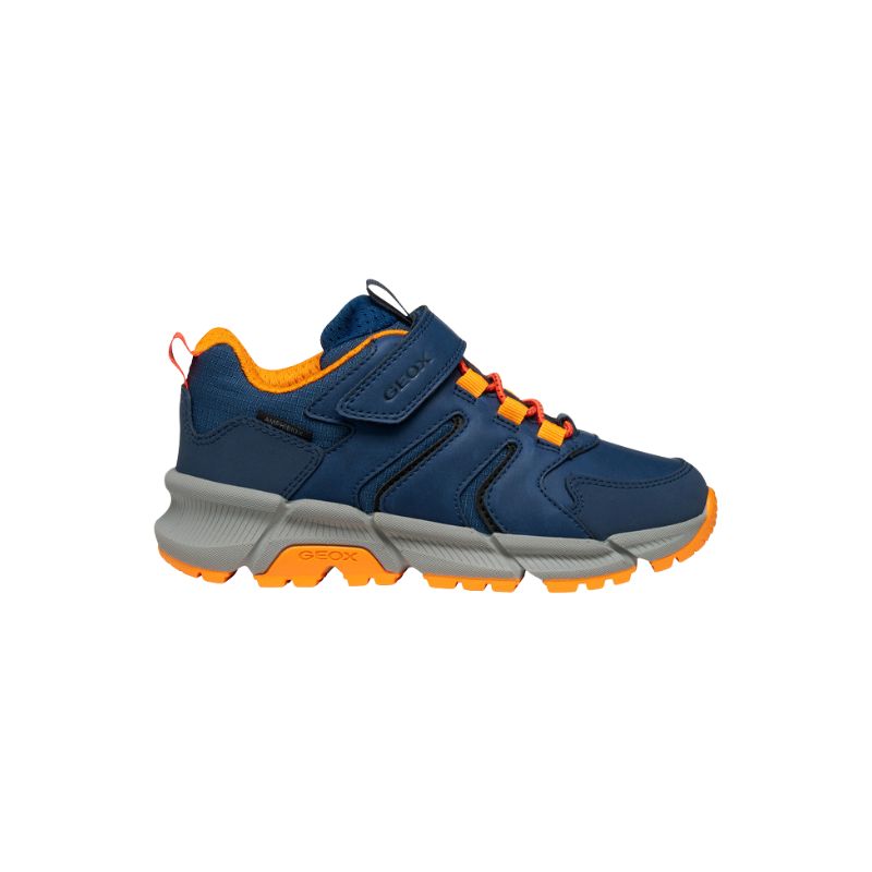 Geox Jr Flexyper Runner Denim/Orange