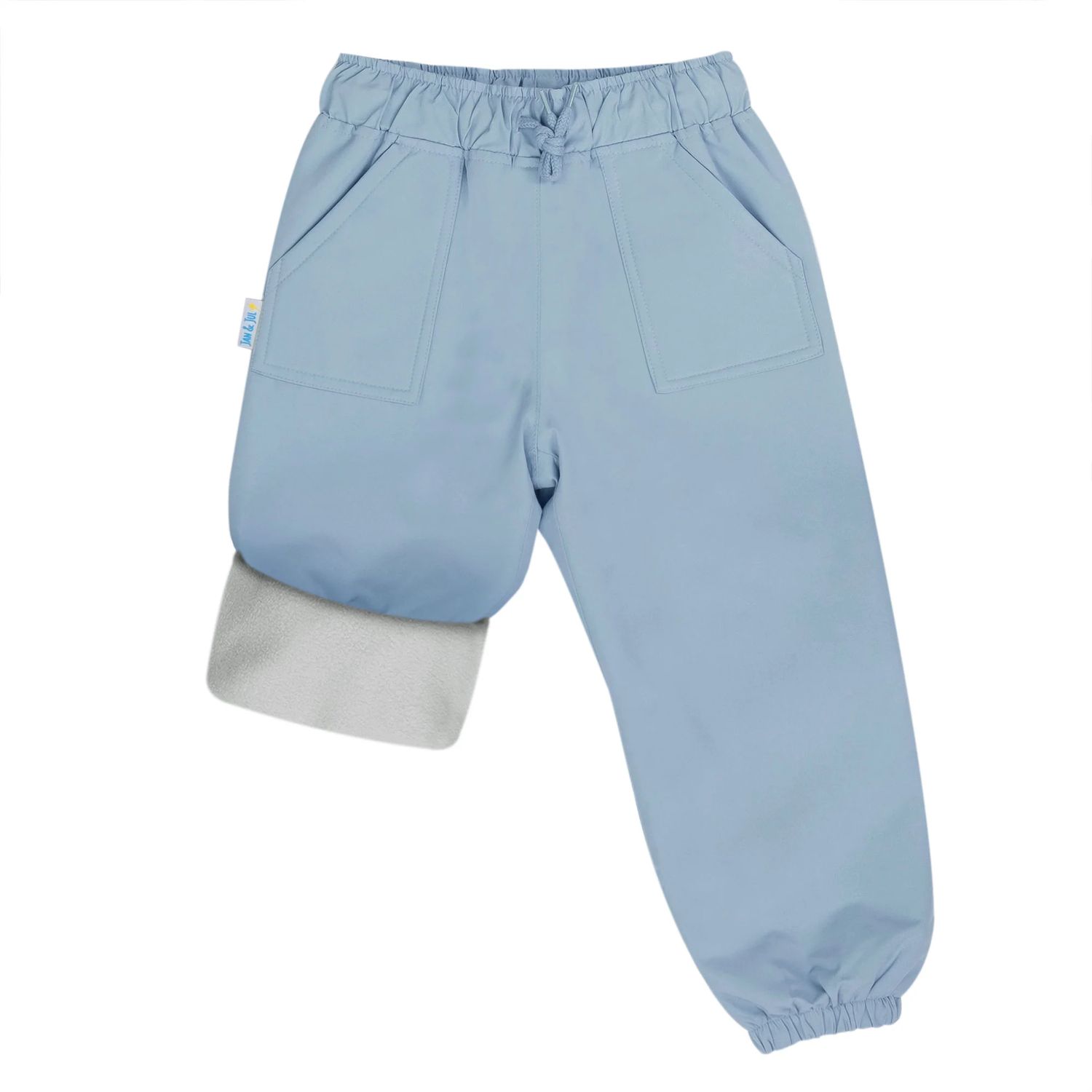 Jan &amp; Jul Fleece Lined Rain Pants Dusty Blue