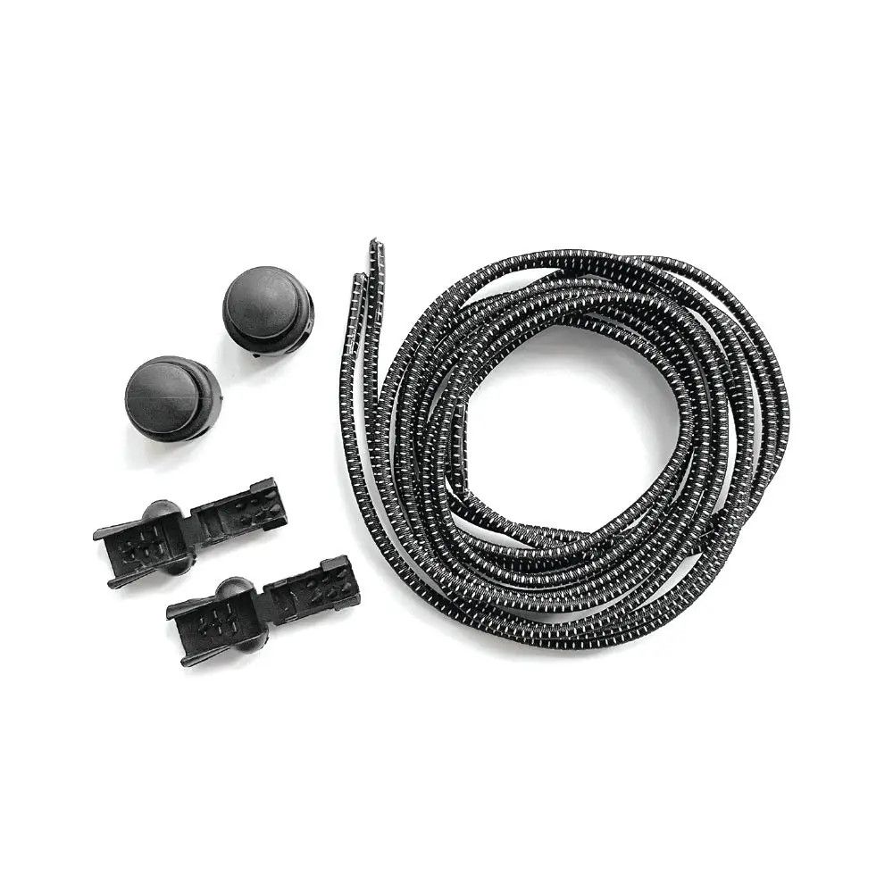 Walter's Shoe Care All Season Stretch Lace, Color: Black