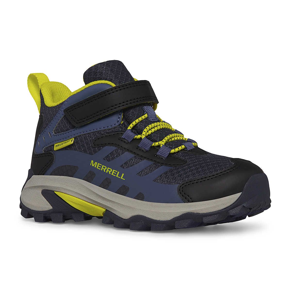 Merrell Moab Speed Mid 2 A/C Waterproof Navy/Hi Viz