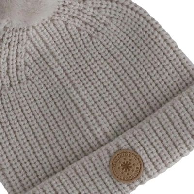Calikids W2519 INF Hat w/Pom Moonbeam