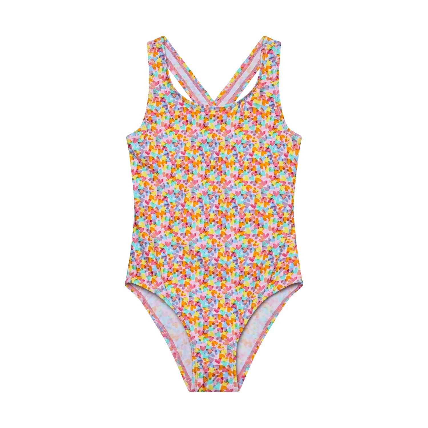 Color Kids Swimsuit AOP Cabbage
