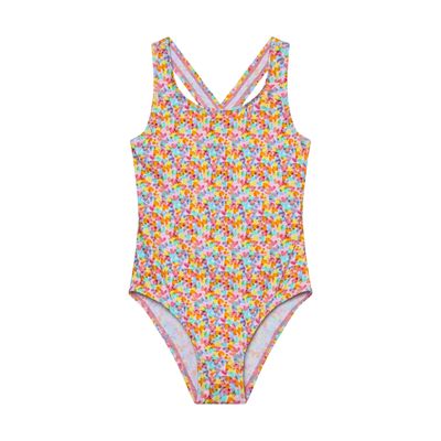 Color Kids Swimsuit AOP Cabbage