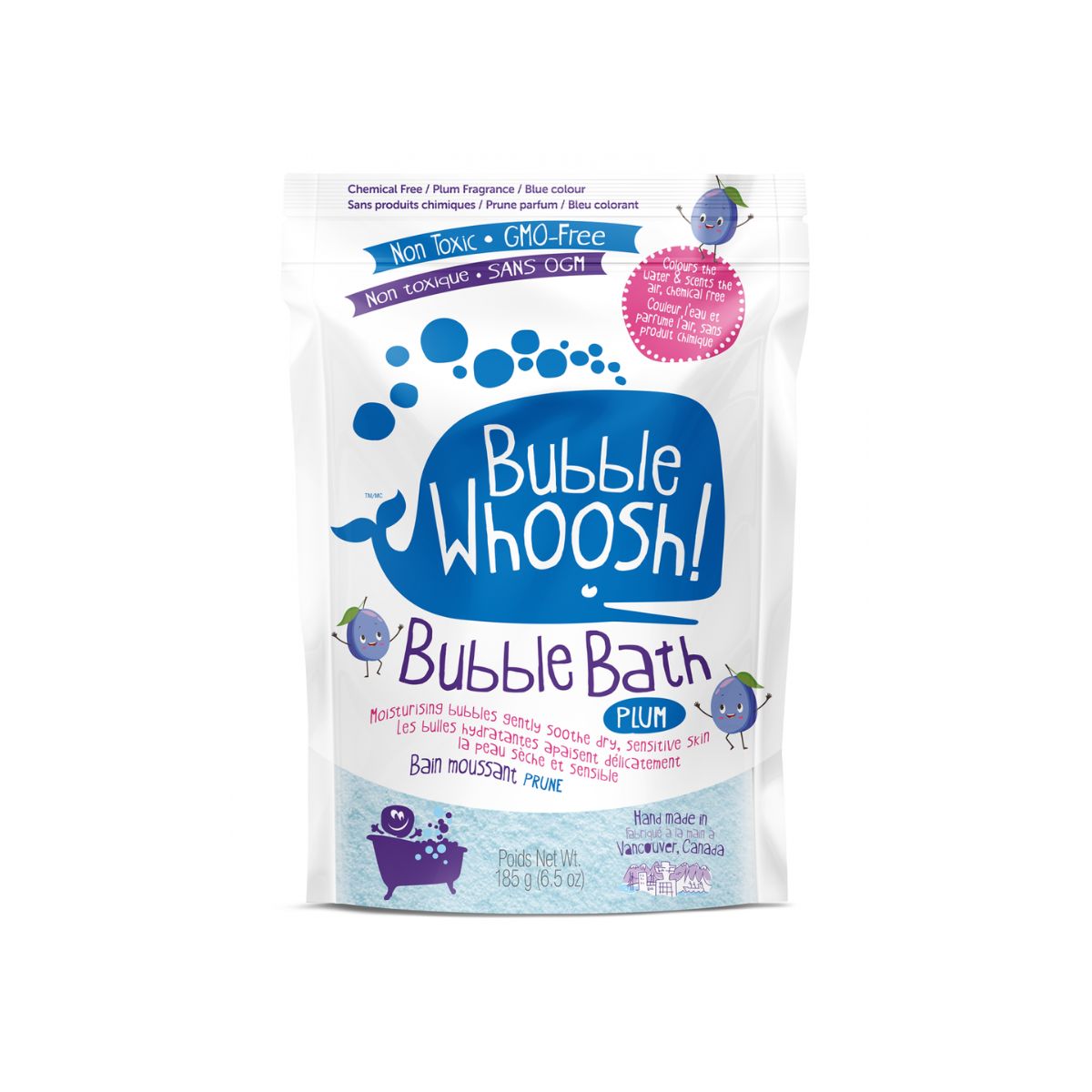 Loot Whoosh Bubble Bath Plum 6.5oz