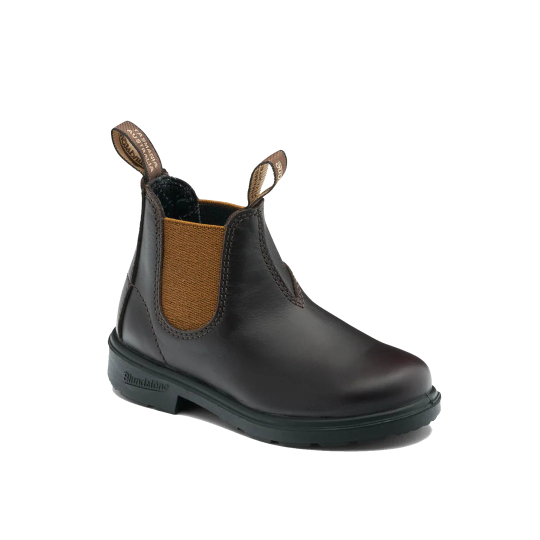 Blundstone Kids Brown with Toffee Elastic