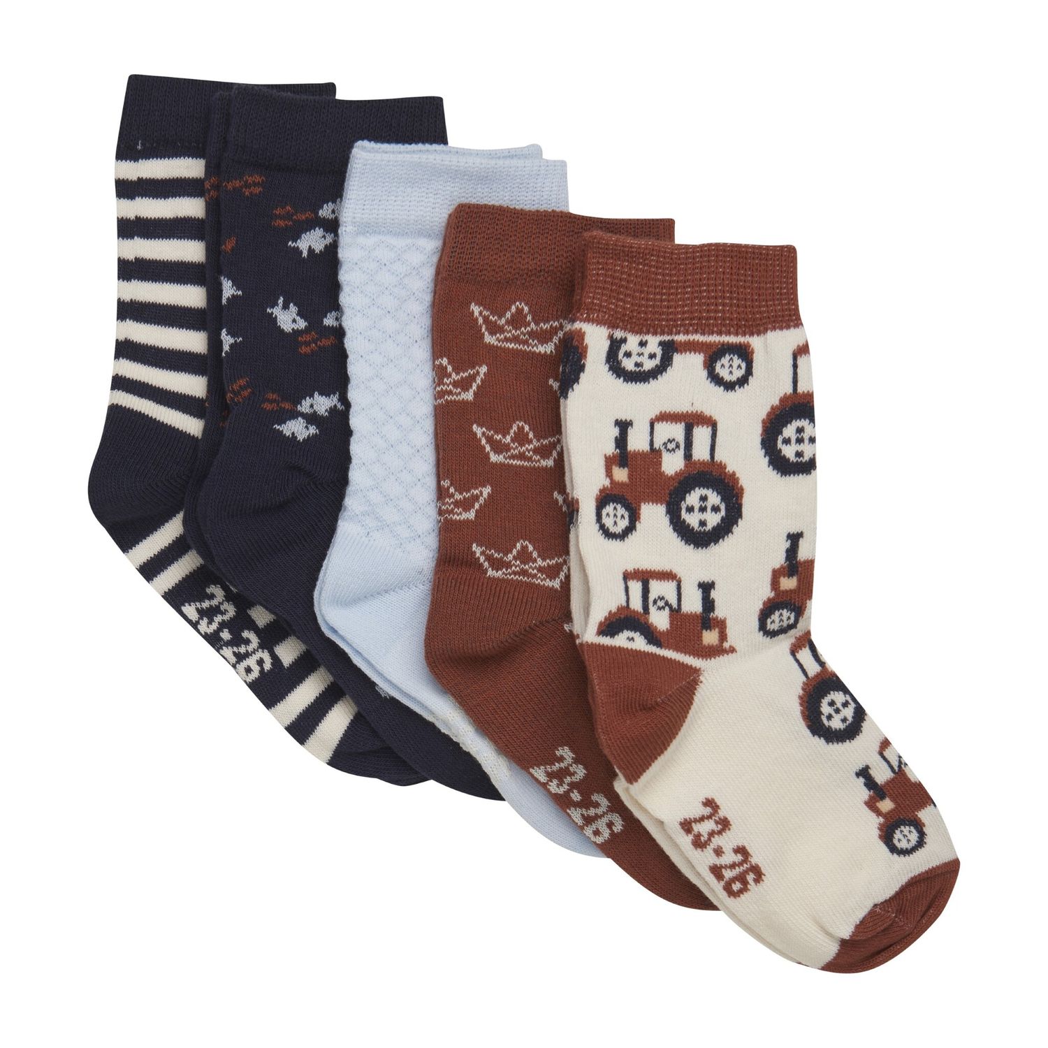 Creations Robo 6022 Patterned Socks Tortoise Shell 5pk